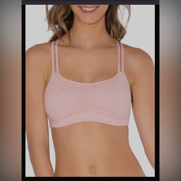 NWOT Fruit of the Loom Women's Spaghetti Strap Cotton
Pullover Sports Bra 3 pack - Picture 4 of 9